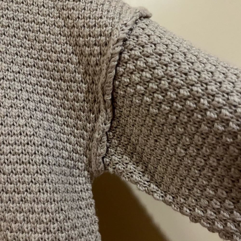 Women’s Grey Button Sweater Small - Picture 2 of 4